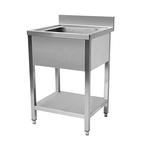 HBMATOS - Pirofila in acciaio inox, 1 vaschetta