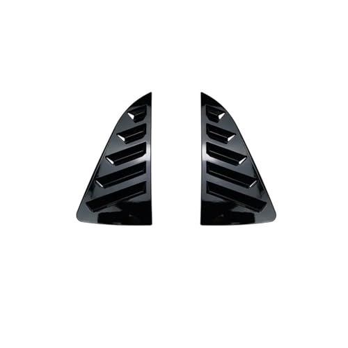 Kits de carrocería triangular para Polo 6R 6C, molduras de ventana trasera con acabado premium