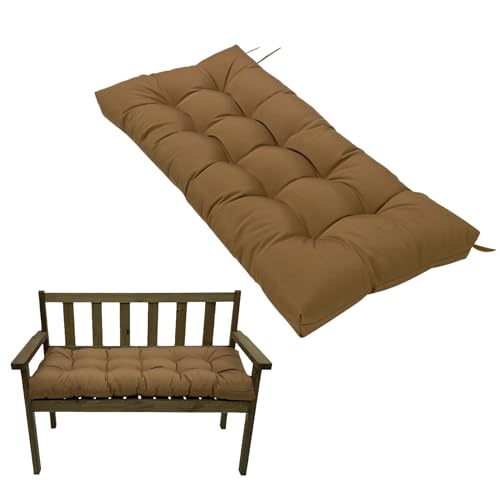 Coussin de rechange antidérapant 2 places imperméable pour chaises de salle à manger