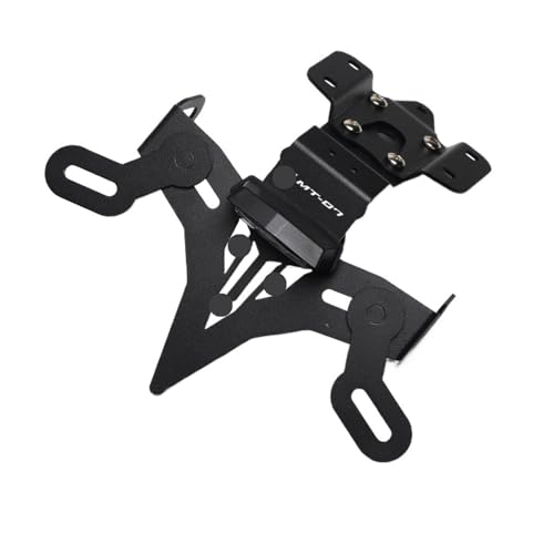 Support de plaque Yamaha MT 07 en aluminium usiné pour un arrière épuré et rigide