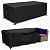 SheeChung Patio Furniture Covers Rectangular 110"L x 84"W x 28"H,Heavy Duty Outdoor Sectional Sofa Couch Set Cover,Waterproof Garden Dining Table Chair Set Cover,Weather Resistant