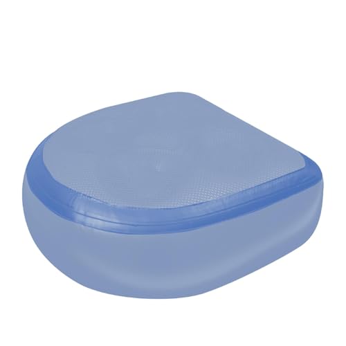 Asiento elevador inflable, silla inflable de spa para adultos, cojín inferior con ventosa, cojín inflable para asiento de bañera, asiento elevador de PVC para bañera de hidromasaje