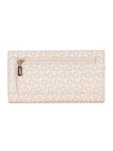 Image of Guess Women Beige Printed Wallet