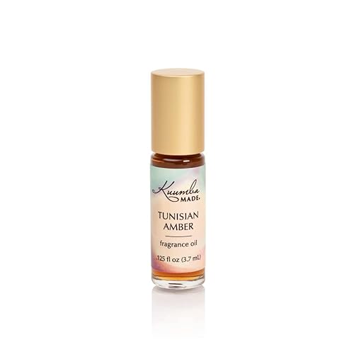 Kuumba Made Tunisian Amber Fragrance Oil Roll-On | .125 Fl Oz / 3.7 mL (1-Unit)