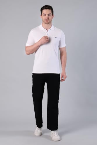Image of Classic Polo | Comfortable Rich Cotton Blend, Band Collar, Regular Fit | Stylish & Premium All Day Wear