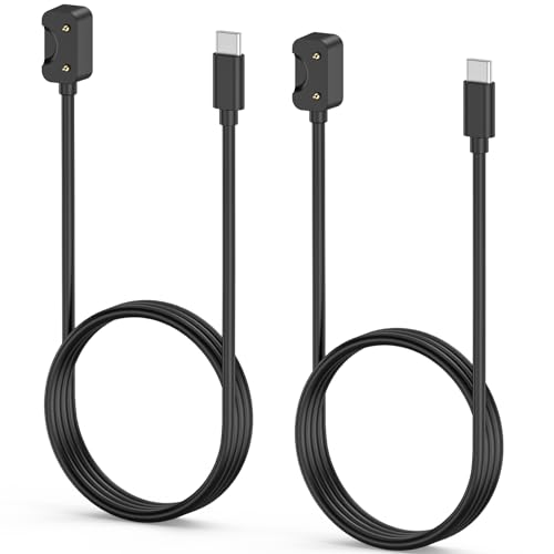 BLIKEJIN 2-Pack Charging Cable for Galaxy Fit 3 Watch Replacement Charger (Type-C)