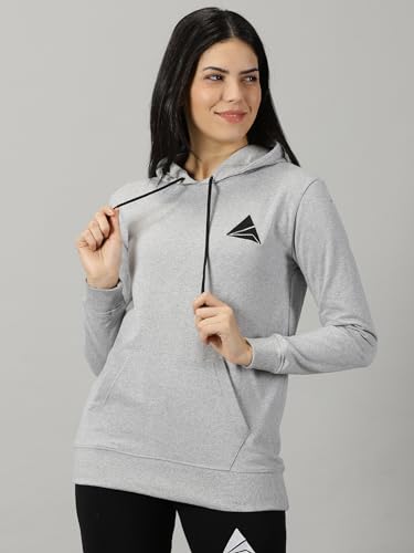 Image of ANGAR Women Long Sleeve Hoodie Pullover Cardigan Tshirts with Pockets Casual Sweatshirt Gym Hooded