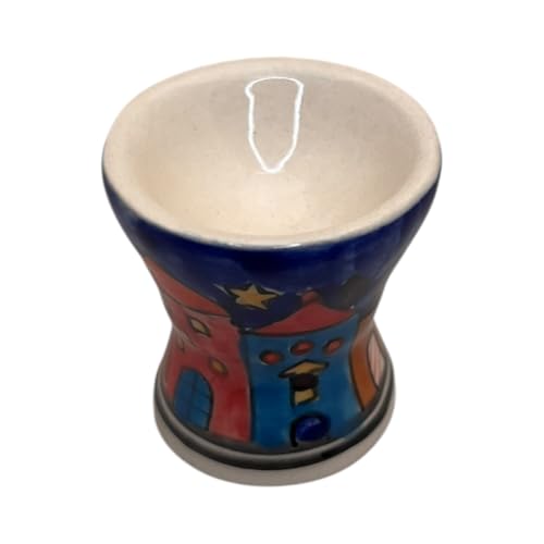 Gall&Zick Eierbecher 4er Set – Handbemalt & Bunt – Aus Keramik – Spülmaschinenfest Frühstück & Ostern – Bild 5