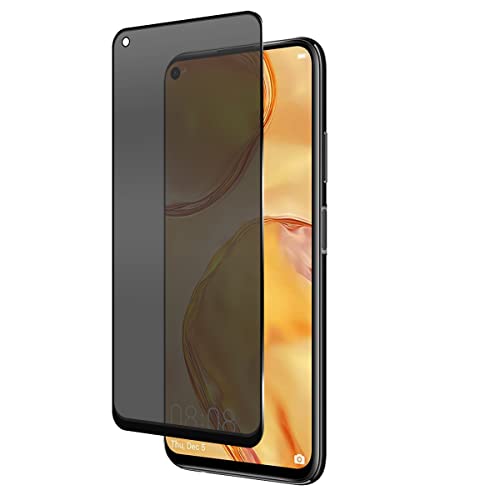 Yiunssy Protector de pantalla Privacidad para Huawei P40 Lite Cristal Templado, Cobertura Completa/Dureza 9H,Anti Espía Privacy Vidrio Templado