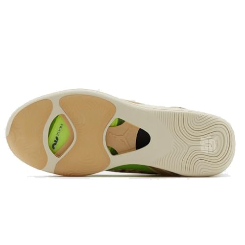 NIKE Jordan Tatum 1 Men's Shoes (DZ3320-200, Fossil/Sesame/Electric Green/Black) Size 11.54