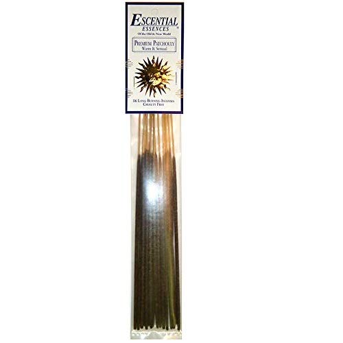 Premium Patchouly - Escential Essences Incense - 16 Sticks