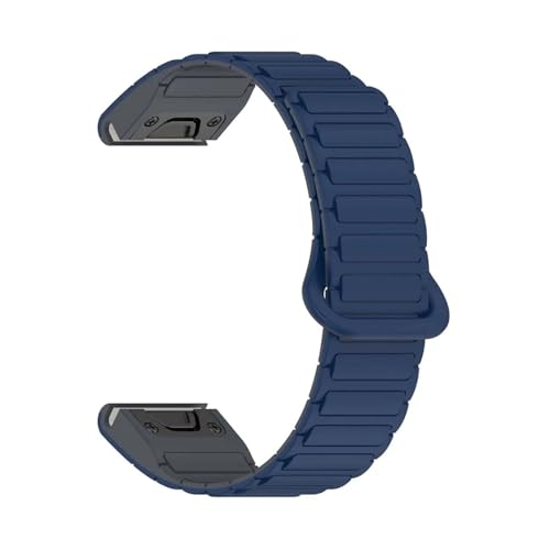 20 22 26mm QuickfitVJQxgɓKGarmin Fenix 8 7X Pro 6X 6 5X Plus Enduro3 Epix Pro(Dark blue gray,QuickFit 26mm)
