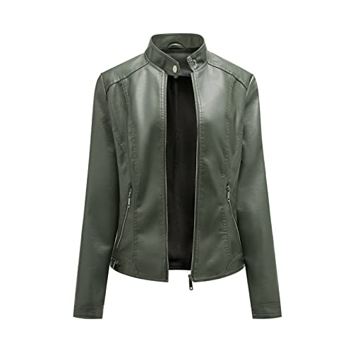 Vestes en cuir pour femmes : fini les manteaux lourds et amples