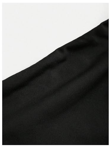 Image of Floerns Girl's Basic Sleeveless Bandeau Kids Strapless Ruched Tube Tops