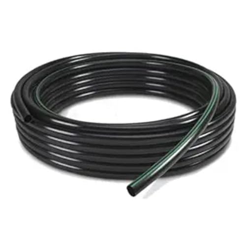 Image of GreenTech 16mm Drip Irrigation Pipe 100 Meter Roll | HDPE UV Resistant Main Supply & Lateral Line Tube | 4 Bar Pressure, 1.2mm Wall Thickness | Ideal for Garden, Farm & Greenhouse Irrigation