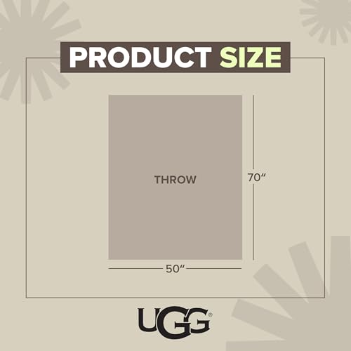 UGG Faux Mohair Throw (Rosetta Stripe) - image 9
