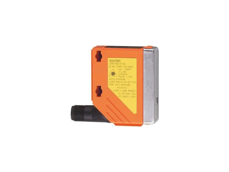 IFM O5DLCPKG/US-O5D100 10-30VDC, -25 to +60 Degree C, 650NM Wave Length, 75MA, IP65/67, M12 Connector, NO/NC, O5D100, PHOTOELECTRIC Distance Sensor, PNP, PULSED