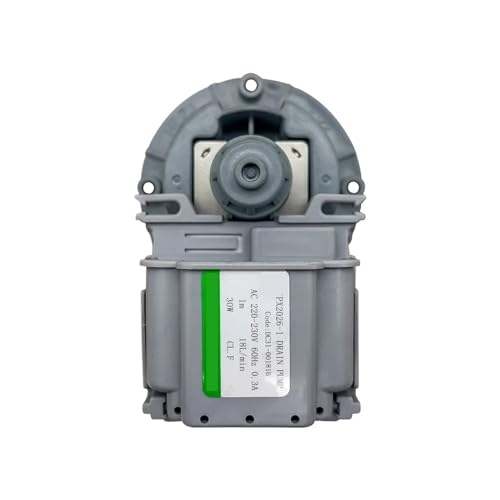 BmXauz Compatible For Samsung, Washing Machine Drain Pump Motor PX2026-1 220-230V 60Hz 30W 18L/min DC31-00181B Washer Drainage Parts