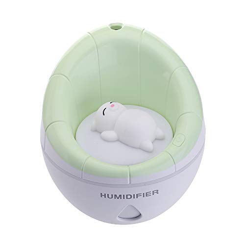 COTREE Small Cool Mist Sofa Humidifier | Cooler for Desk, Home, Office,(Green)