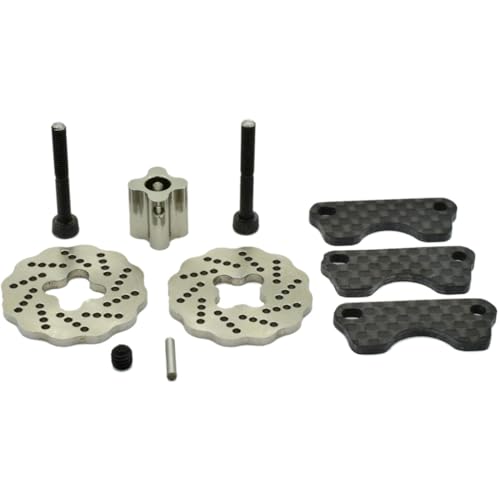 Hot Racing SJT39DG Carbon Dual Steel Wave Brake Jt