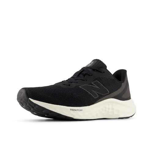 New Balance Men's Fresh Foam Arishi V4 Running Shoe, Black/Faded Black, 10