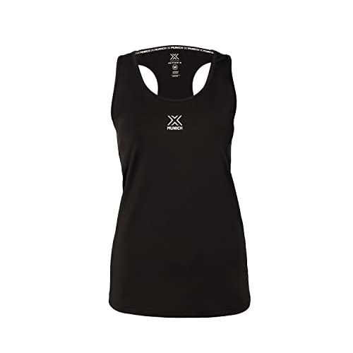 Top femme Munich confection haut de gamme et finitions soignées en noir