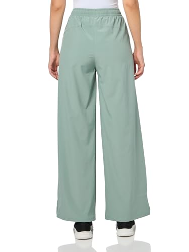 Under Armour Rival Damen-Hose mit weitem Bein, (348) Silica Grün/Weiß, X-Groß – Ansicht 2