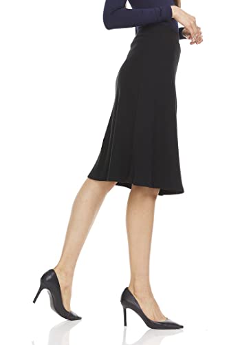 Women's Thin Ribbed A-Line Skirt GM-50243