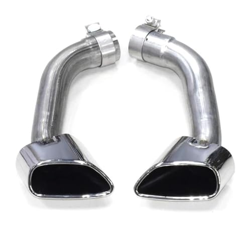 Silenciadores tubo escape X5 E70 V8 acero 304 colas escape coche boquilla posterior par