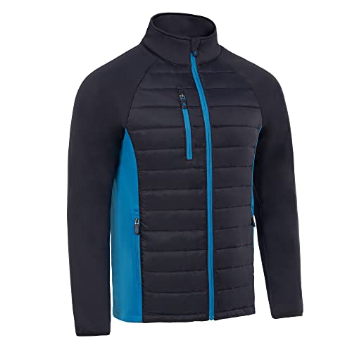 Royal & Awesome Hybrid Quilted Golf Jacket