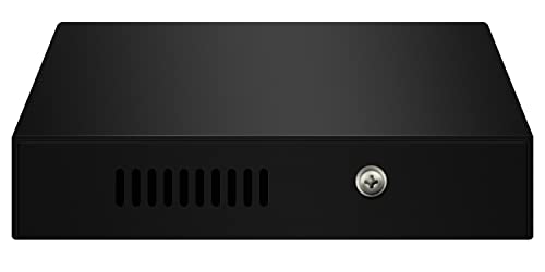 Image of PX204 4 Port Gigabit PoE Powered Switch Extender, IEEE802.3af /at /bt PoE Passthrough Switch, 1 Port 90W PoE++ in, 4 Port PoE+ 30W Out PoE Repeater for Camera,VOIP