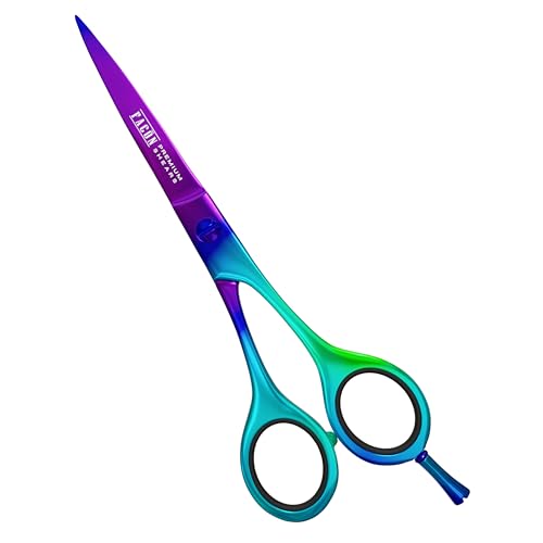 Facón Hair Cutting Scissors - Professional Hair Scissors 6.5 Inch Razor Edge Barber Shears Salon Hair Cutting Shears - Japanese Stainless Steel - Precision Cutting Premium Shears for Men, Women &amp; Kids