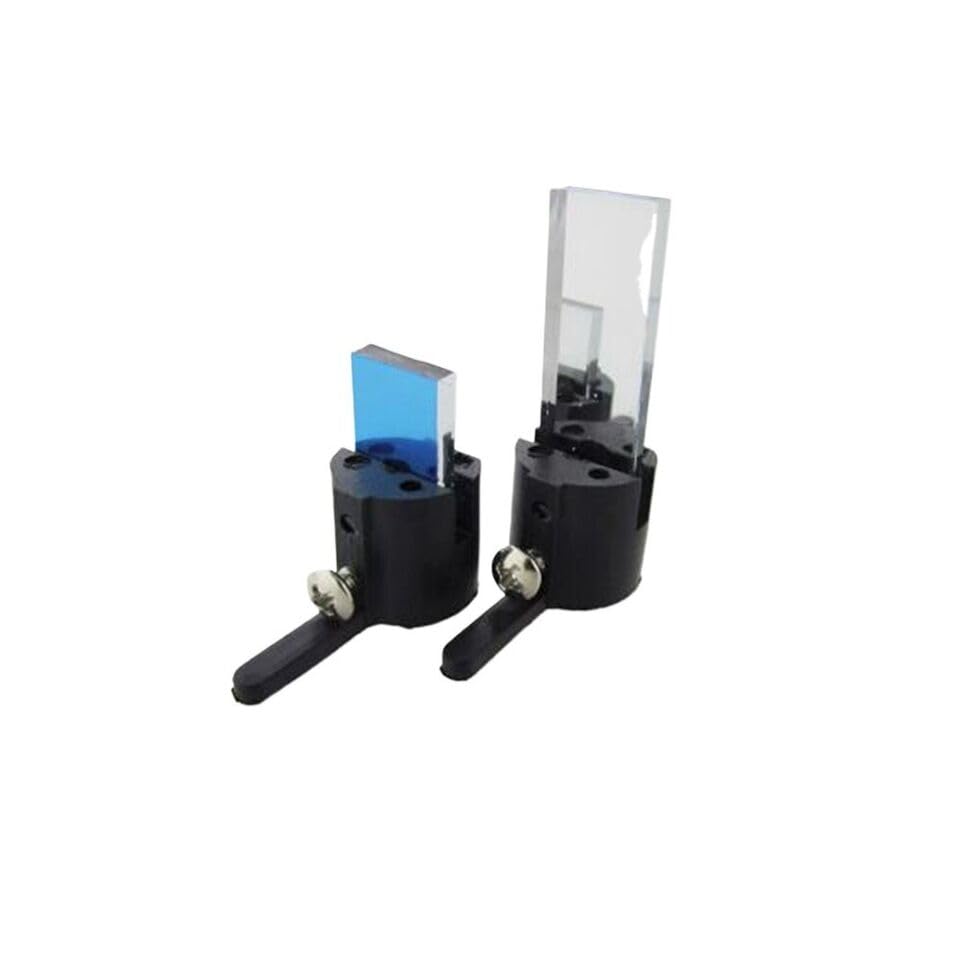 Miroir laser lentille X Y en verre haute réflexion avec son support plastique