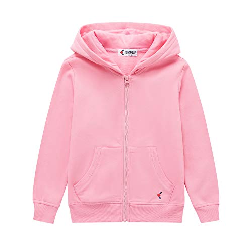 Kids Sweatshirt Classic Lounging Fleece Full-Zip Hoodie for Boys and Girls (3-12Years)
