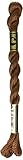 DMC Pearl Cotton Thread Skein Size 3, 16.4yd, Dark Coffee Brown