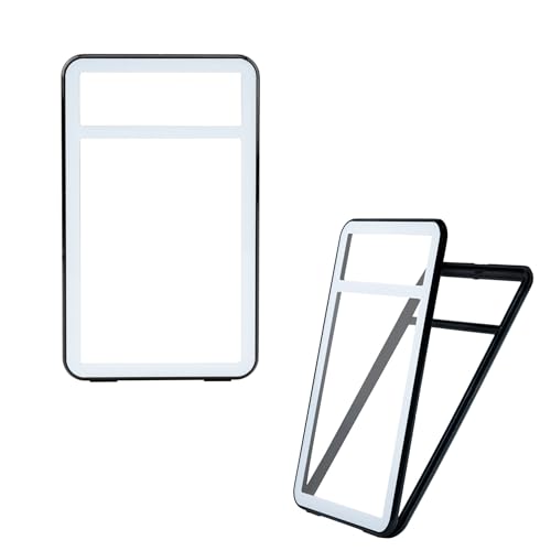 Mcbazel 5 Pack Graded Card Case for Standard PSA, Stackable Gloss Finish Transparent Display Sleeve Protectors - Black, 35PT