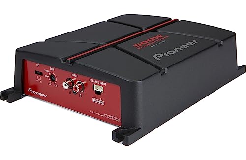 Pioneer GM-A3702 2-Channel Bridgable amplifier (500w)