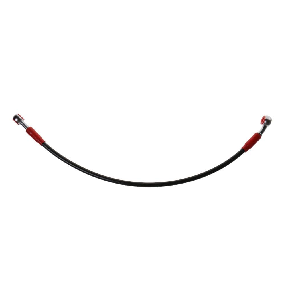 SAZ DEKOR 17.7 Steel Braided Motorcycle Brake Lines Disc Brake Hydraulic Hose Black-picture-15