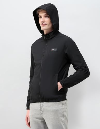 Image of U.S.Polo Association Men's Regular Fit Solid Packable Hood Jacket