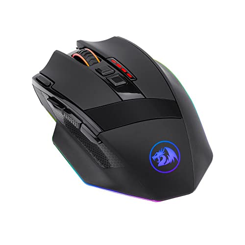 Redragon MOUSE GAMER M801P-RGB SNIPER PRO PRETO glide