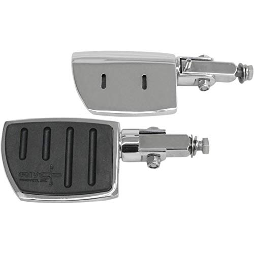 Rivco Products Flat Foot Wide Anti-Vibration Highway Pegs #TOP11
