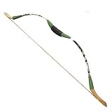 I-Sport Youth Beginner Hunting Epoxy Resin 40" Recurve Bow Archery Shooting Bow 12lbs