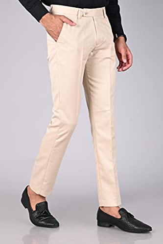 Image of Formal Pants for Men | Men's Slim fit Formal Pant Combo | Non Stretchable Trouser | Office wear Trousers