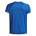 Under Armour Boys' Tech Hybrid Print Short Sleeve T Shirt, (402) Blue Atlantis / / Serpentine, X-Large