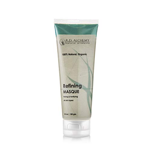 RD Alchemy - 100% Natural & Organic Refining Firming Mask - Purifying, Oil Absorbing Clay Mask for Clear, Refined Skin and Pores. Visibly Firms and Uplifts Face while Reducing Redness image 5