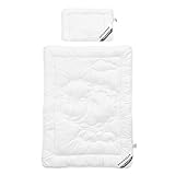 [page_title]-Schiesser Kinder-Betten-Set Schaf / 100 cm x 135 cm Bettdecke + 40 cm x 60 cm Kopfkissen.