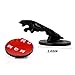 Cehuoca 3D Fit Jaguar Emblem Gear Shift Knob Cover Decoration Trim Sticke Cover Button Decals Car Accessories (Knob-Black)