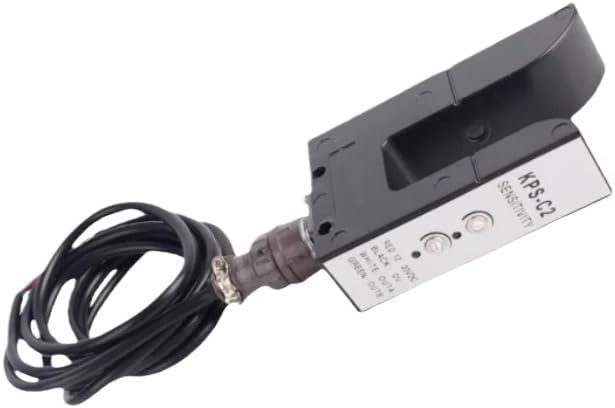 U-Shaped Photoelectric Switch KPS-C2 Electric Eye Photoelectric Edge Detector PS-C2 Photoelectric Sensor with 3 Meter Thread