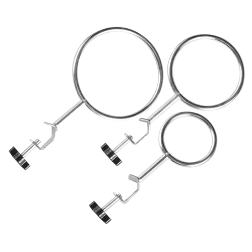 MAGICLULU Iron Ring Experimental Equipment Lab Clamp for Laboratory Retort Ring Clamps