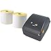 Produktbild Labelident Starter-Set - Zebra ZD220 Drucker mit Abreißkante inkl. 1000 Etiketten mit Trägerperforation (2 Rollen ERT-E103x150Z1), 203 dpi - Thermodirekt - 104 mm max. Druckbreite, USB